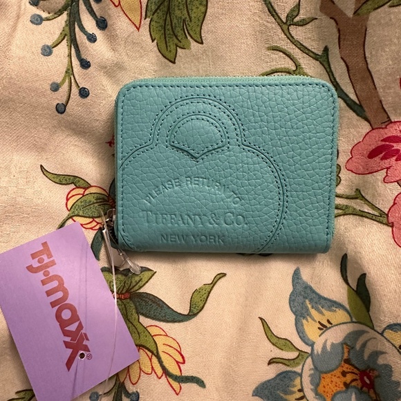 Tiffany & Co. Handbags - Update: Sold Tiffany & Co blue wallet